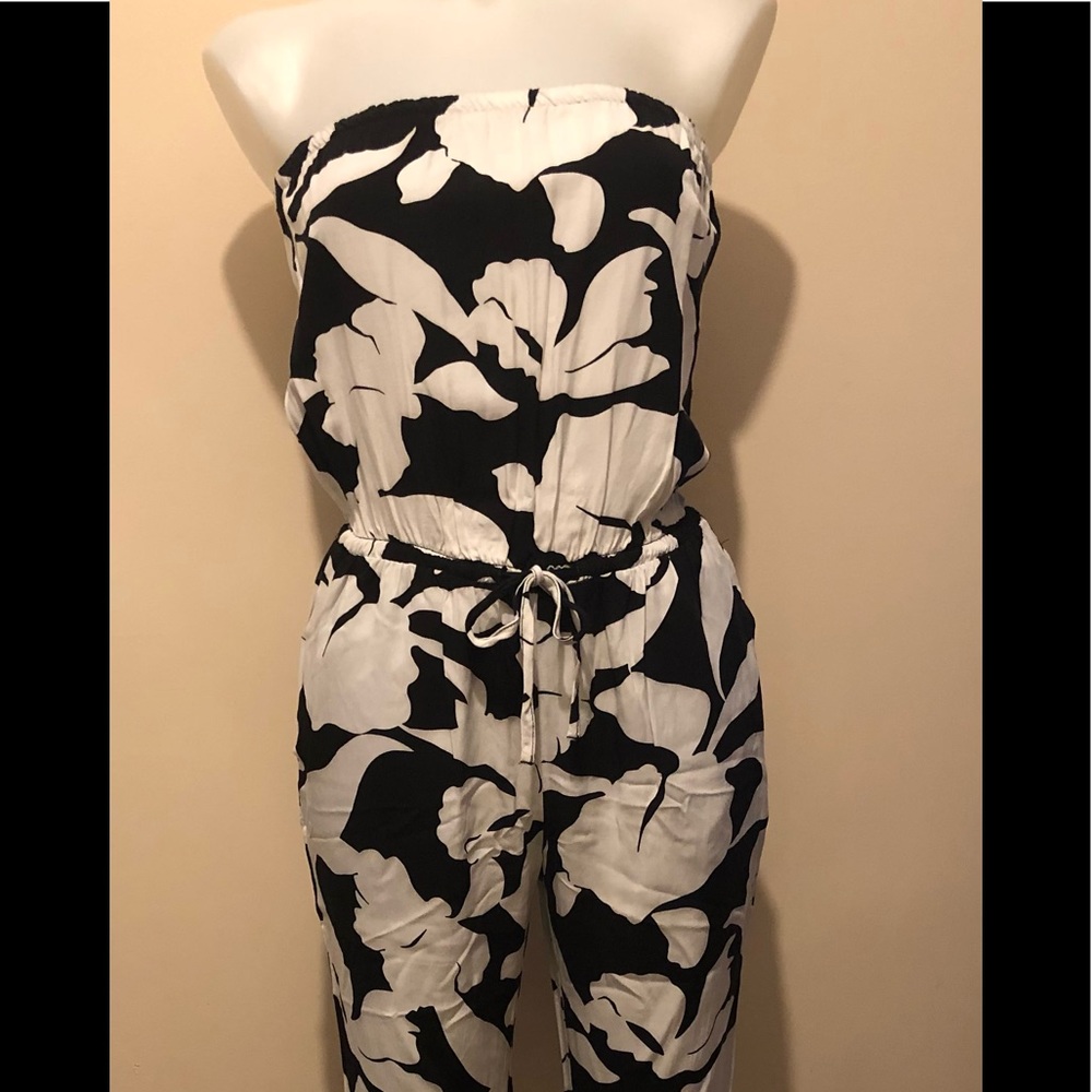 LOFT STRAPLESS JUMPSUIT size XSP Petite - Picture 5 of 17